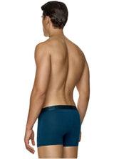 MED - Ανδρικό εσώρουχο μπόξερ LOGAN - Blue Black - 2112280-97-081
