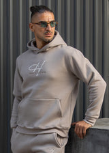 Ανδρικό φούτερ με κουκούλα Henry Clothing- 3-750-signed logo hoodie πουρό