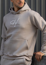 Ανδρικό φούτερ με κουκούλα Henry Clothing- 3-750-signed logo hoodie πουρό