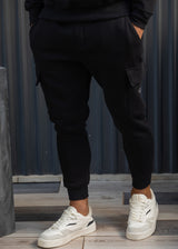 Ανδρική φόρμα cargo Henry Clothing - 6-705 - black