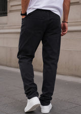 GUF CLOTHING - Ανδρικό τζιν παντελόνι Regular - Μαύρο S128