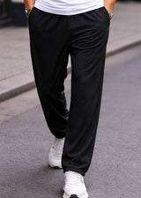 Ανδρικό ριπ λεπτό παντελόνι Close Society -SP25-19-black