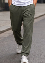 Ανδρικό ριπ λεπτό παντελόνι Close Society-SP25-19-khaki