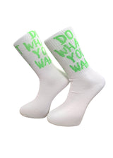 V-tex socks what you want - white/green