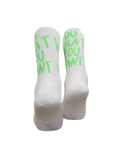 V-tex socks what you want - white/green