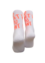 V-tex socks what you want - white/orange