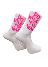 V-tex socks what you want - white/pink
