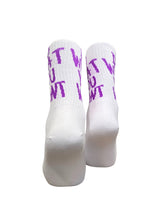 V-tex socks what you want - white/purple