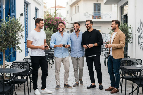 casual men streetstyle