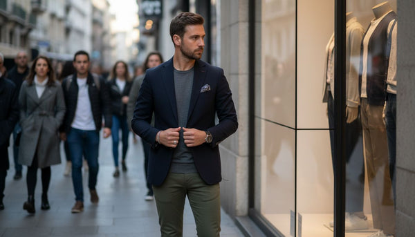 σύγχρονη ανδρική γκαρνταρόμπα