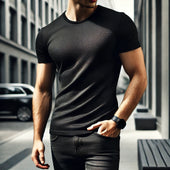 Μαύρα t shirt ανδρικά για όλες τις περιστάσεις