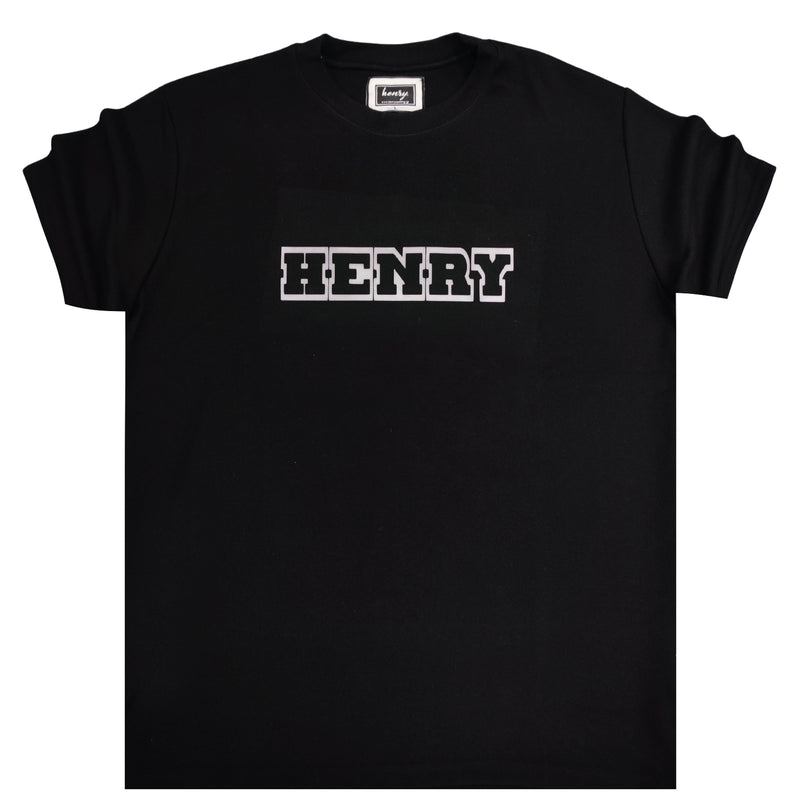 Henry clothing - 0-100 - spring tee - black