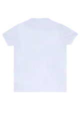 Κοντομάνικη μπλούζα GUF - 00124-4 - mao polo slim fit tee λευκό