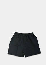 Ανδρικό μαγιό Vinyl Art Clothing - 00489-01 - minimal side logo midi swim boxer μαύρο