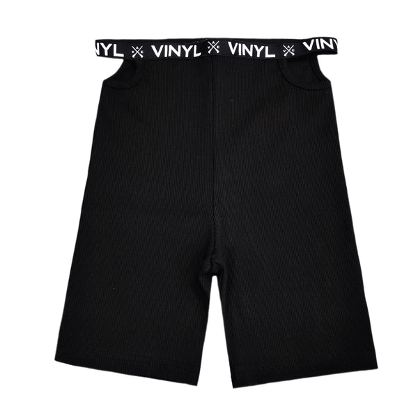 Γυναικείο Κολάν Vinyl art clothing - 00507-01 - tape tights μαύρο