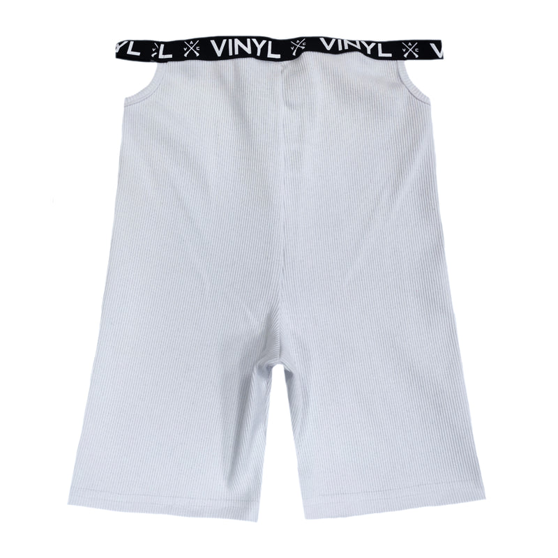 Γυναικείο Κολάν Vinyl art clothing - 00507-02 - tape tights λευκό