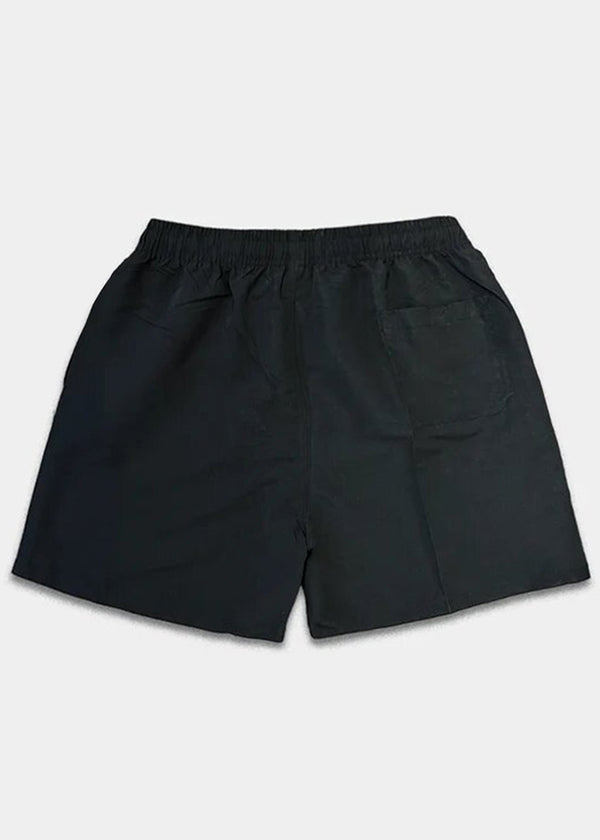 Ανδρικό μαγιό Vinyl Art Clothing - 00965-01 - side logo midi swim boxer μαύρο