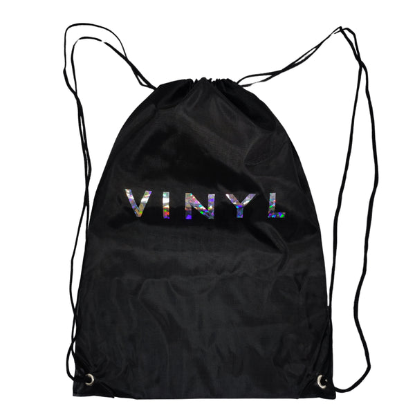 Vinyl - 01080-01 - gymsack με καθρέπτη λογότυπο - black