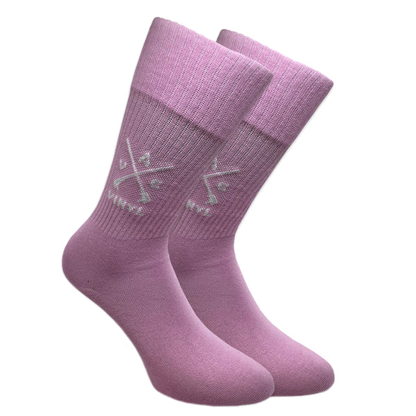 Vinyl art clothing - 02030-03-ONE - logo socks one pair  - pink