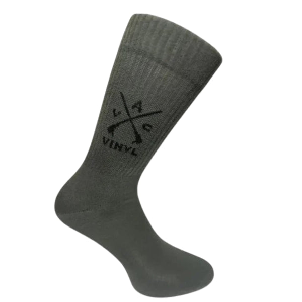 Μακριές Κάλτσες Vinyl art clothing - 02030-04-ONE - logo socks one pair χακί