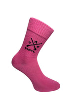 Μακριές Κάλτσες Vinyl art clothing - 02030-36-ONE - logo socks one pair φούξια