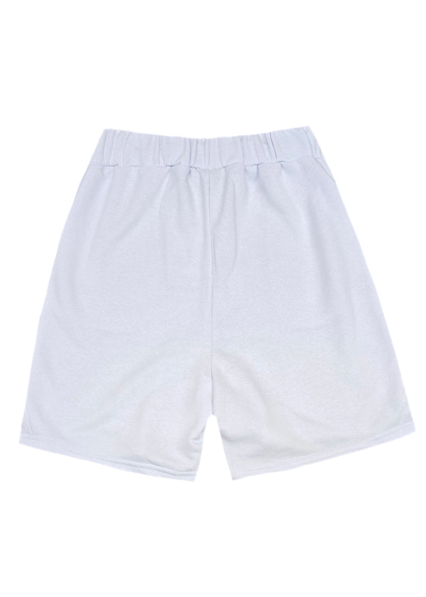 Ανδρική βερμούδα Vinyl Art Clothing - 03915-02 - regular fit cotton monocuts shorts λευκό