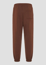 Ανδρική φόρμα Vinyl Art Clothing-04815-33-cotton relaxed fit-emblem sweatpants καφέ