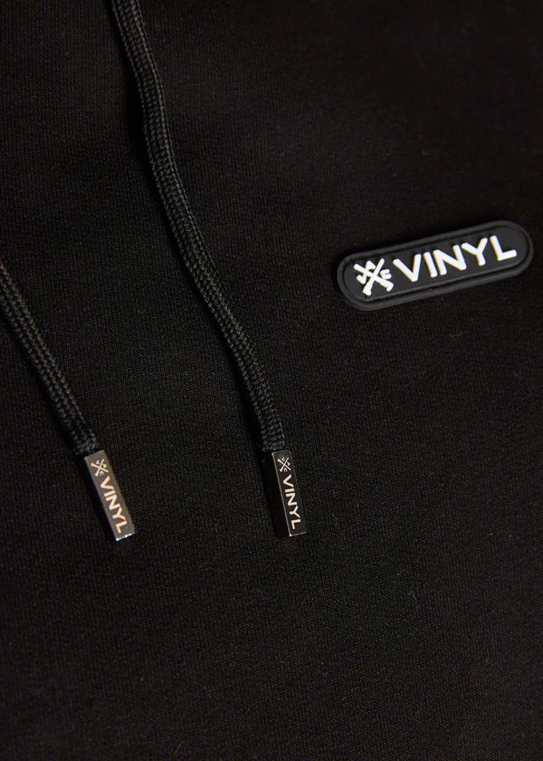 Ανδρική φόρμα Vinyl Art Clothing - 04815-01 - relaxed fit emblem sweatpants μαύρο