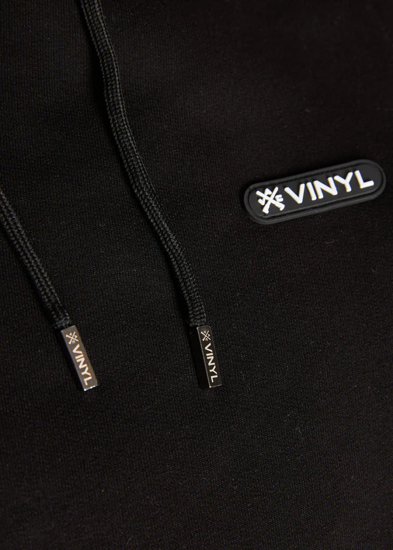 Ανδρική φόρμα Vinyl Art Clothing - 04815-01 - relaxed fit emblem sweatpants μαύρο