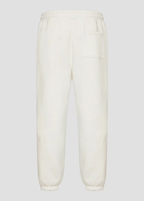 Ανδρική φόρμα Vinyl Art Clothing - 04815-02 - relaxed fit emblem sweatpants λευκό