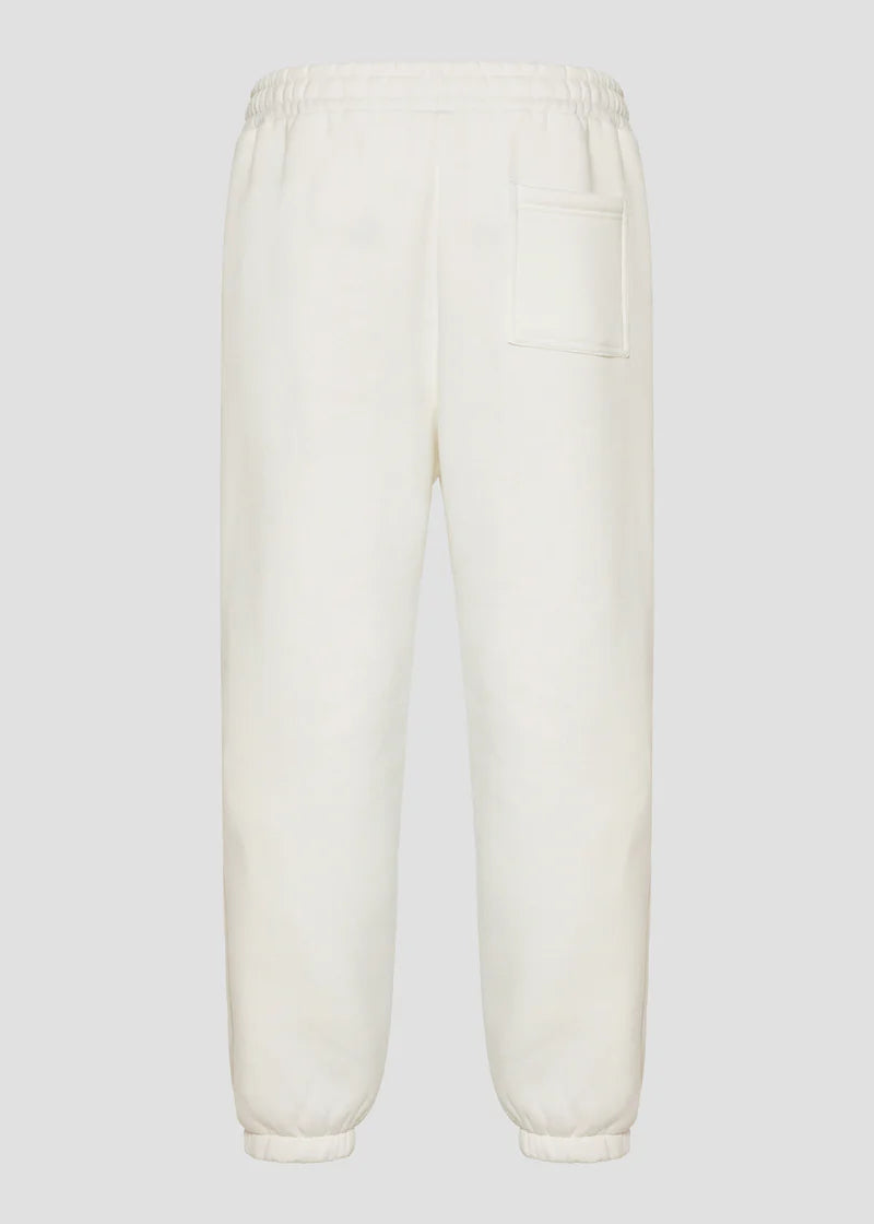 Ανδρική φόρμα Vinyl Art Clothing - 04815-02 - relaxed fit emblem sweatpants λευκό
