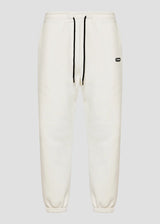 Ανδρική φόρμα Vinyl Art Clothing - 04815-02 - relaxed fit emblem sweatpants λευκό