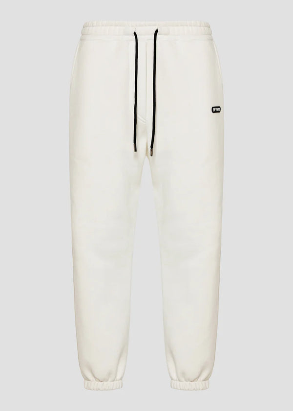 Ανδρική φόρμα Vinyl Art Clothing - 04815-02 - relaxed fit emblem sweatpants λευκό