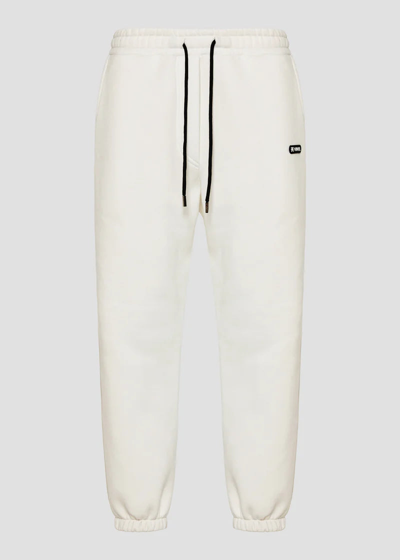 Ανδρική φόρμα Vinyl Art Clothing - 04815-02 - relaxed fit emblem sweatpants λευκό