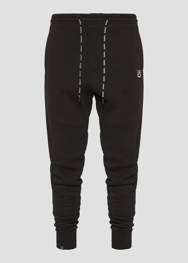 Ανδρική φόρμα Vinyl Art Clothing - 06324-01 - core pants cotton regular fit μαύρο
