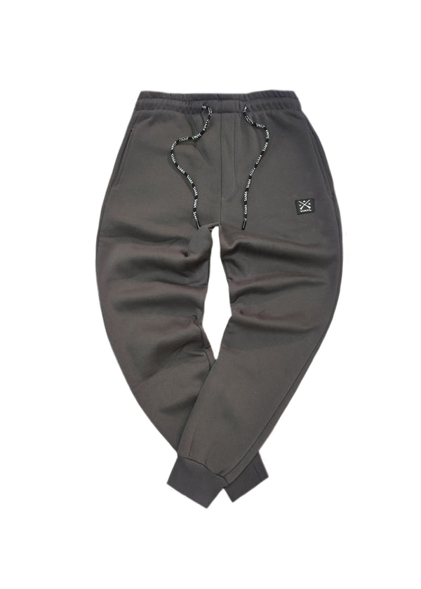 Ανδρική φόρμα Vinyl Art Clothing -06324-09- core pants cotton regular fit γκρι