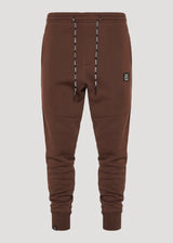 Ανδρική φόρμα Vinyl Art Clothing - 06324-33 - core pants cotton regular fit καφέ