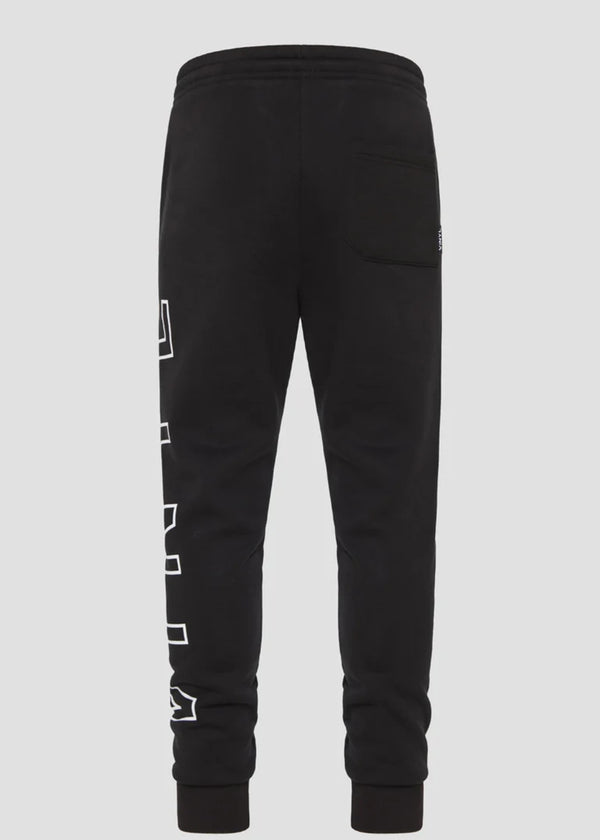 Ανδρική φόρμα Vinyl Art Clothing - 07425-01 - iconic edge pants cotton regular fit μαύρο