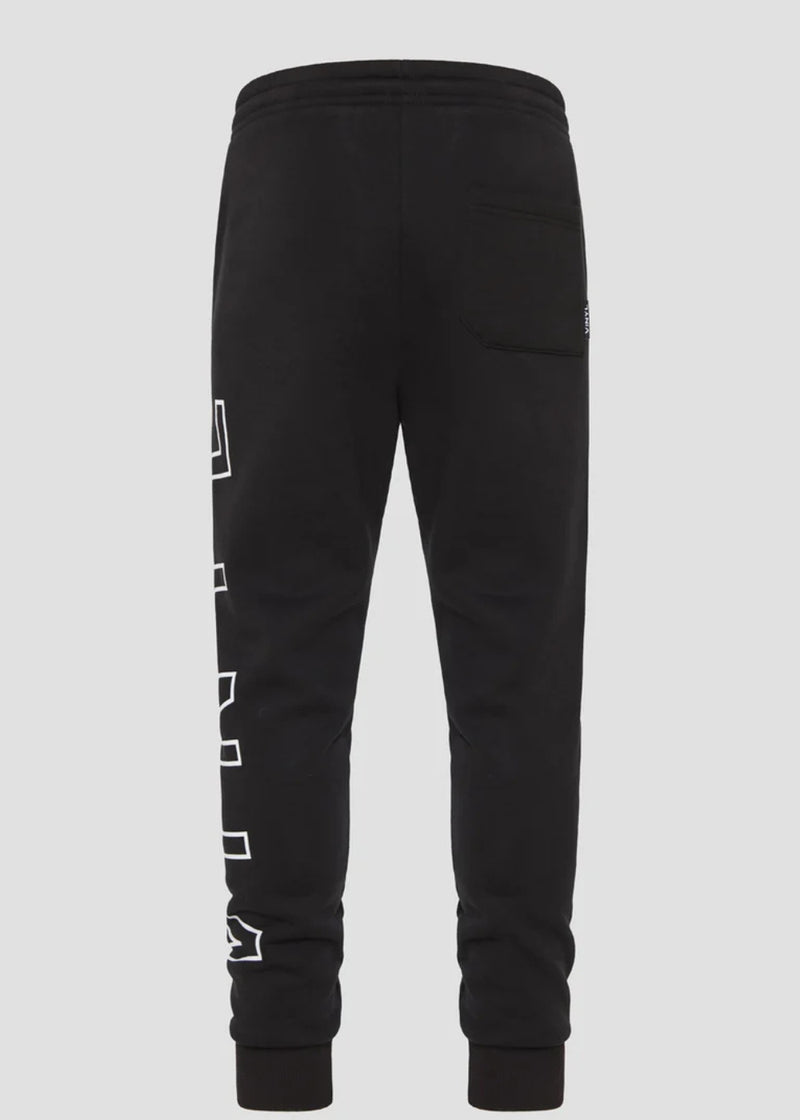 Ανδρική φόρμα Vinyl Art Clothing - 07425-01 - iconic edge pants cotton regular fit μαύρο