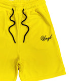 Βερμούδα Vinyl art clothing - 08240-99 - signature shorts κίτρινο