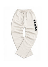 VINYL ART CLOTHING - Ανδρική φόρμα Classic printed pants -Λευκή 08412-02