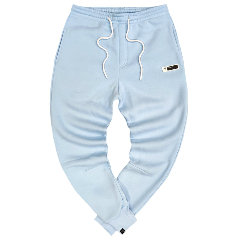 Vinyl art clothing - 08720-24-W - logo classic sweatpants - light blue