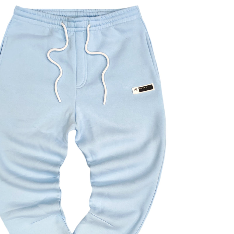 Vinyl art clothing - 08720-24-W - logo classic sweatpants - light blue