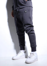 Ανδρική φόρμα ΜΕ Χνούδι Vinyl art clothing - 08950-09-X - essential sweatpants σκούρο γκρι