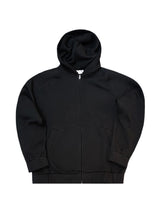 Ανδρική ζακέτα χωρίς χνούδι Vittorio - 1000-2526-001 - simple sweatshirt jacket regular fit μαύρο