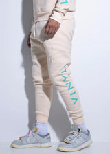 Vinyl art clothing - 04312-77 - elevated sweatpants - beige