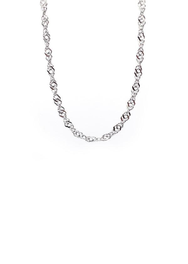 Gang - GNG129 - HIGH QUALITY thin dna CHAIN - silver