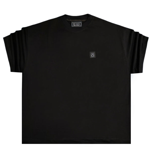 Vinyl art clothing - 81610-01 - authentic oversize t-shirt - black