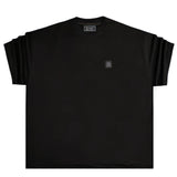 Vinyl art clothing - 11089-01 - bear logo oversize t-shirt - black