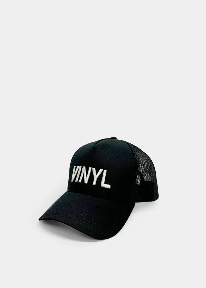 Καπέλο μαύρο με κέντημα - Vinyl Art Clothing -  12124-01 - 3D logo baseball hat μαύρο